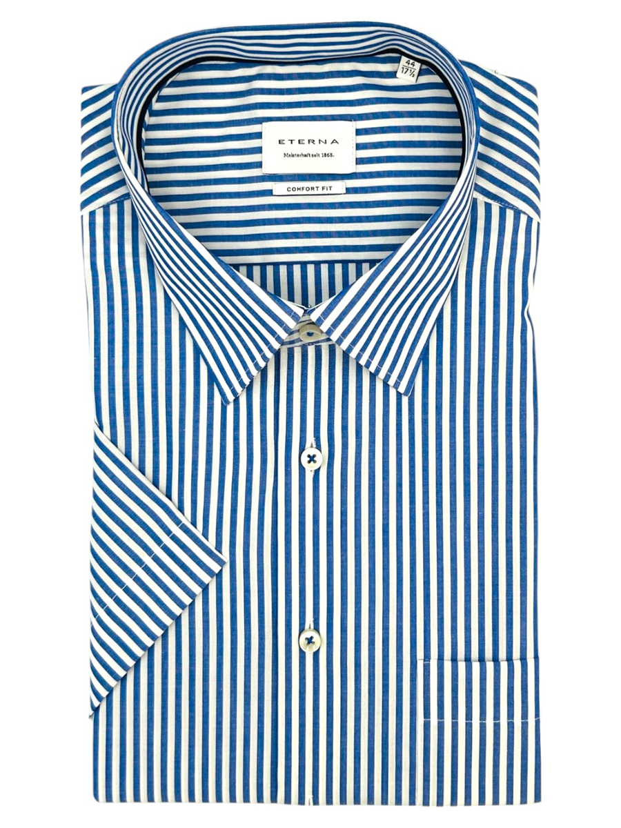 Eterna Comfort fit Kortærmet skjorte